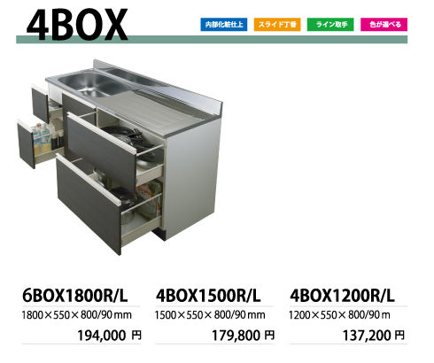 6BOX1800R/L/4BOX1500R/L/4BOX1200R/L