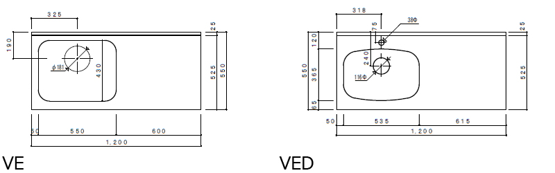 VE1200 / VED1200